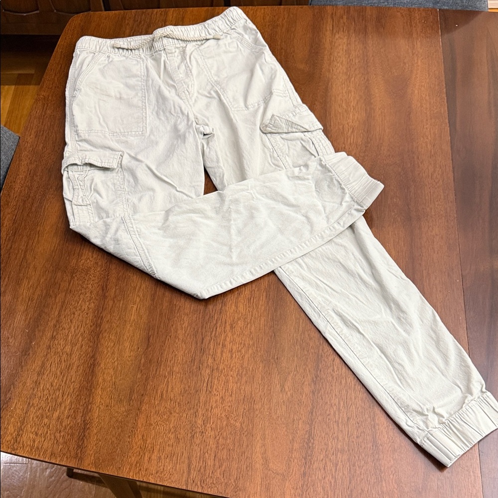 Youth Casual Tan Cargo Pants